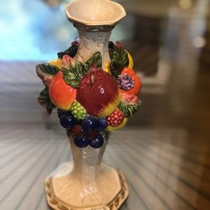 FITZ & FLOYD - Vintage floral & fruit China